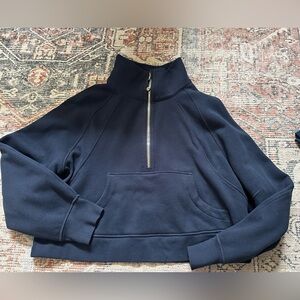 Lululemon Scuba Half Zip True Navy M/L